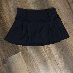 Navy blue lulu tennis skirt